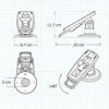 Picture of TAILWIND FLEXIPOLE SAFEBASE - PAYMENT TERMINAL MOUNT